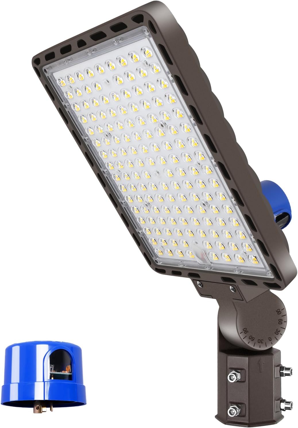 Outdoor Lighting Rechargeable - 350W LED Parking Lot Light with