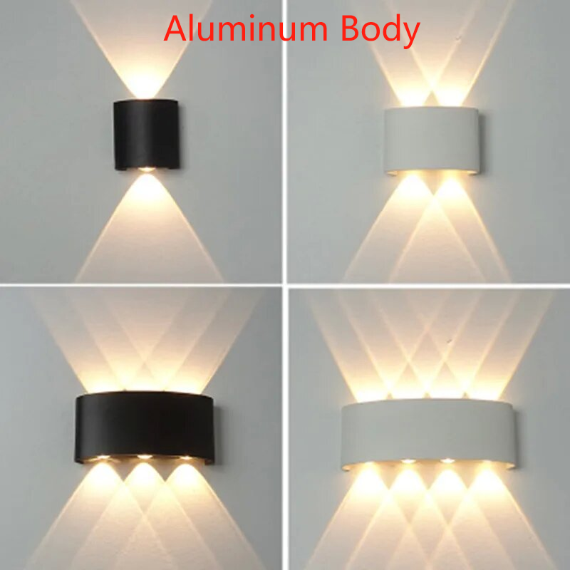 Outdoor Lighting On Stairs - Aluminium LED Wall Lamp IP65 Outdoor