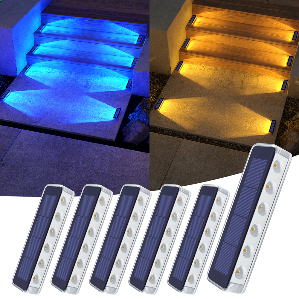 Outdoor Lighting On Stairs - Outdoor Solar Deck Lights LED Waterproof
