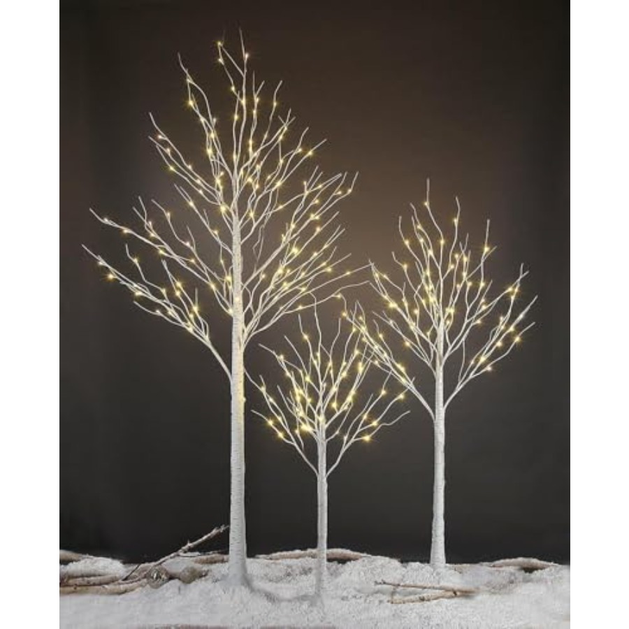 Outdoor Lighting Tree - LED Birch Tree Light Set for