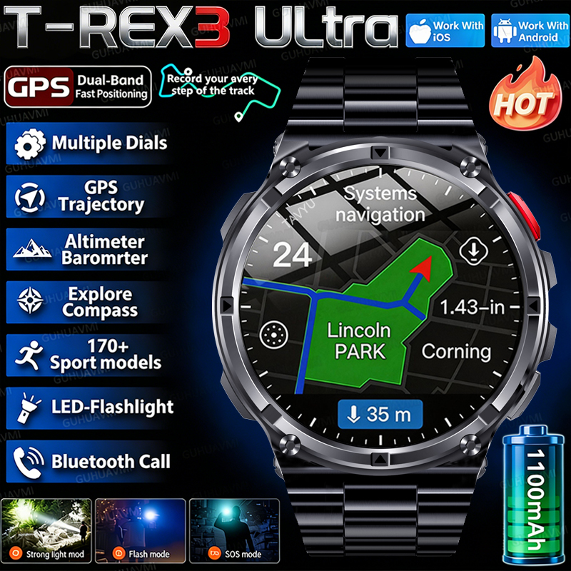 Outdoor Lighting Zones - 2026 New T-Rex3 Pro 1100mAh Battery