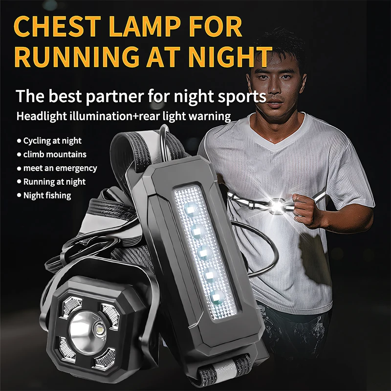 Outdoor Lighting Rechargeable - LED Night Light For Running Outdoor