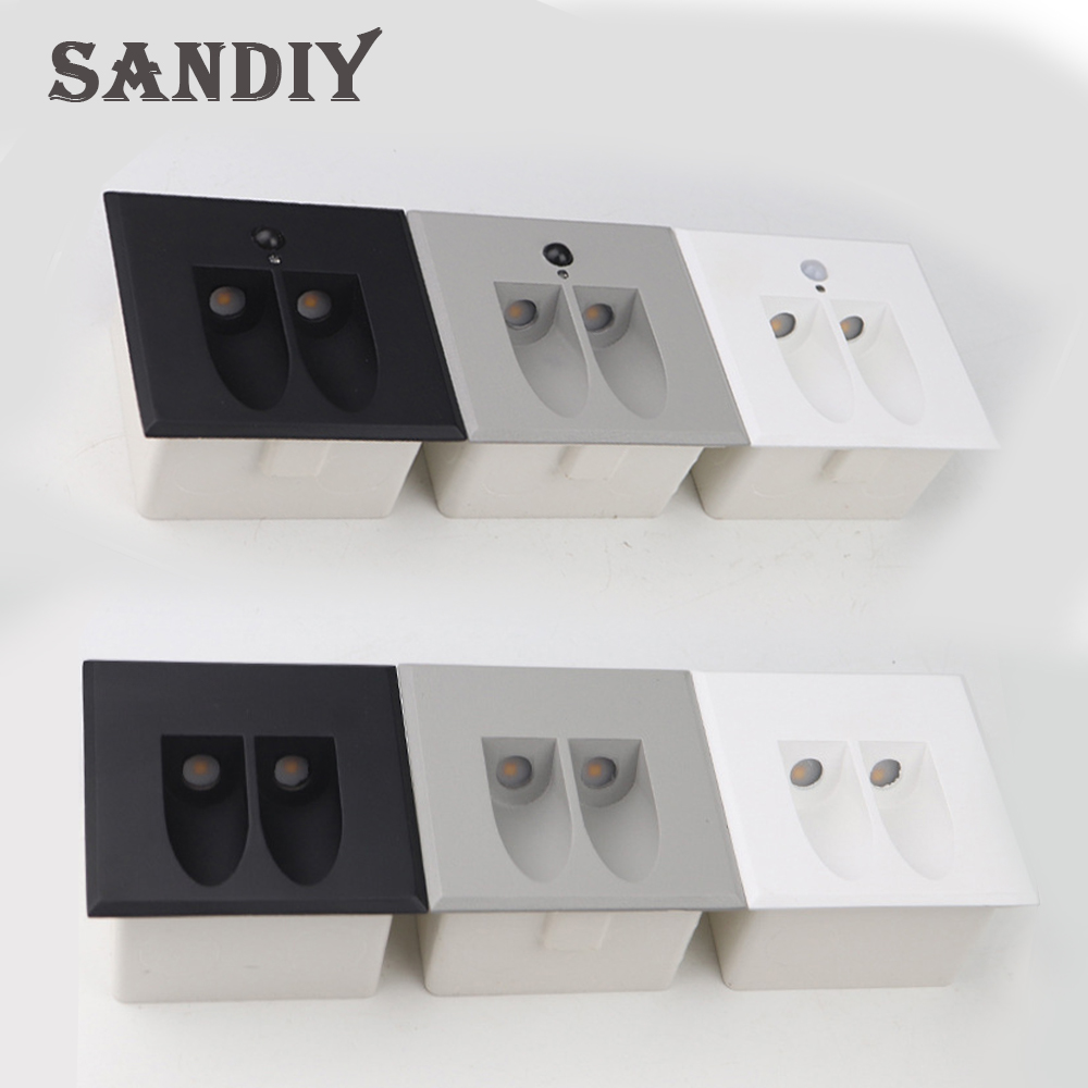 SANDIY Sensor Wall Lamp Waterp - Outdoor Lighting On Stairs incelemesi ve fiyatı