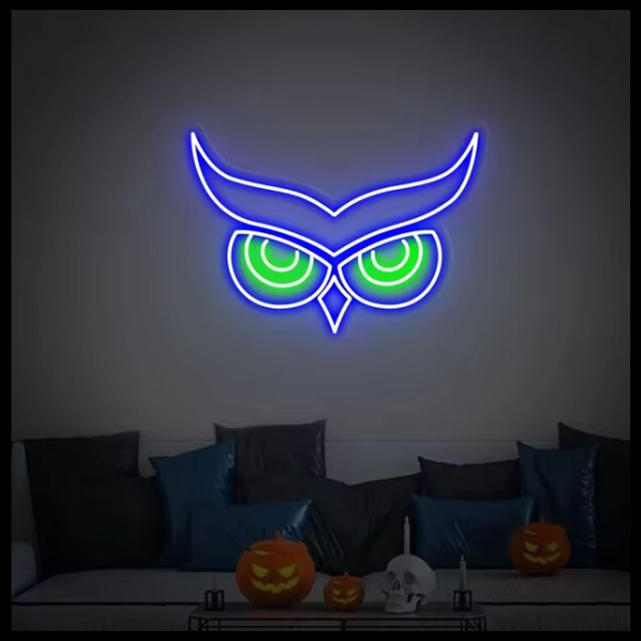 Owl Neon Sign Animal Neon Sign - Outdoor Lighting For Store incelemesi ve fiyatı