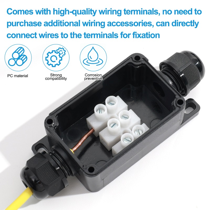 450V Outdoor Waterproof IP66 E - Outdoor Lighting Connectors incelemesi ve fiyatı