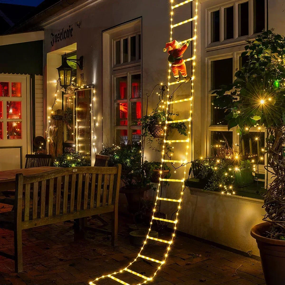 LED Ladder Light for Santa Cla - Outdoor Lighting Tree incelemesi ve fiyatı