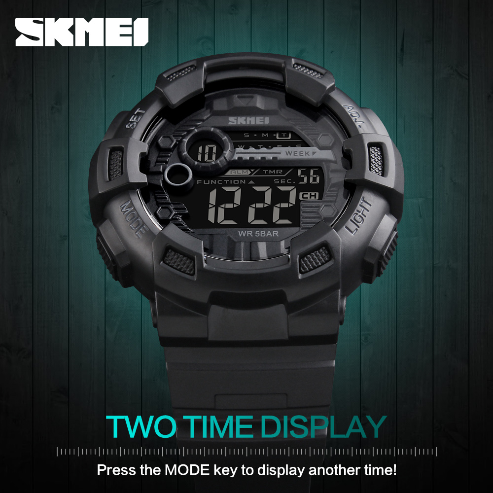 SKMEI Outdoor Sport Watch Men  - Outdoor Lighting Zones incelemesi ve fiyatı