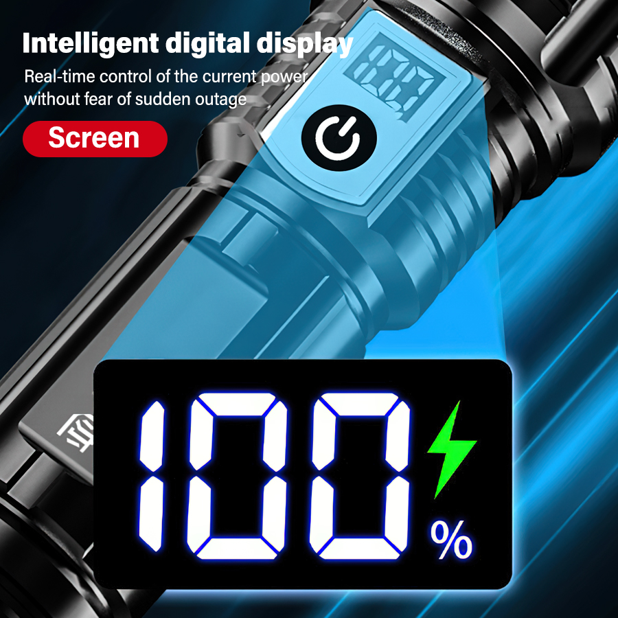 High Power 200000LM LED Flashl - Outdoor Lighting Types incelemesi ve fiyatı