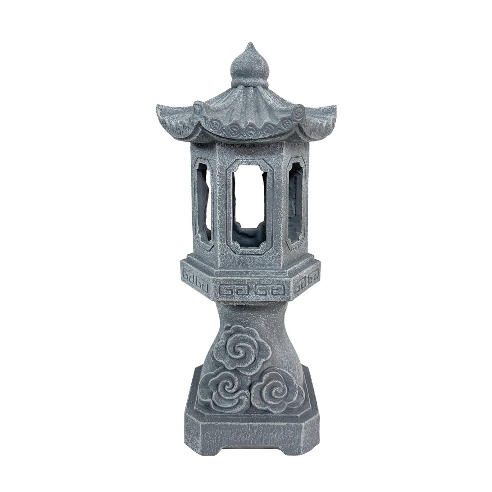 Zen Solar Pagoda Lantern with  - Outdoor Zen Lighting incelemesi ve fiyatı