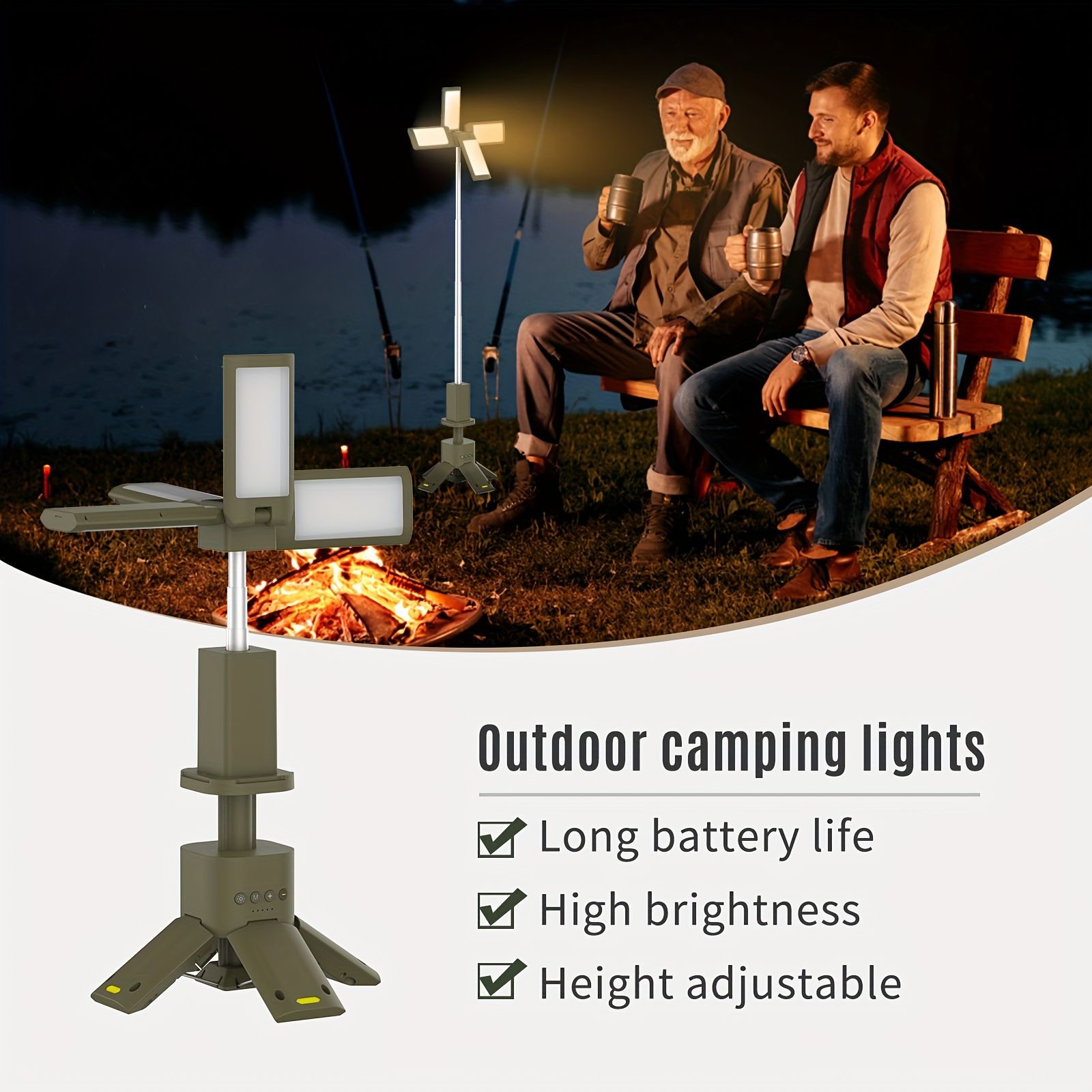 Camping Lantern, 14000mAh Rech - Outdoor Lighting Rechargeable incelemesi ve fiyatı