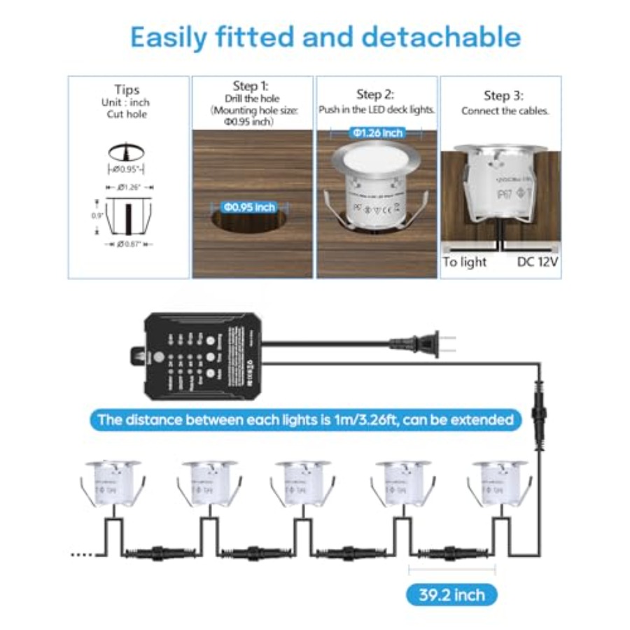 Low Voltage Deck Lights Recess - Outdoor Lighting Low Voltage incelemesi ve fiyatı