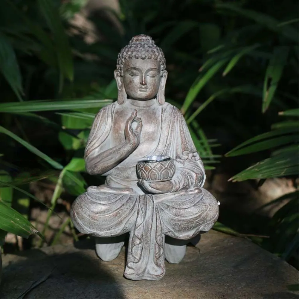 Outdoor Solar Buddha Statue Li - Outdoor Zen Lighting incelemesi ve fiyatı