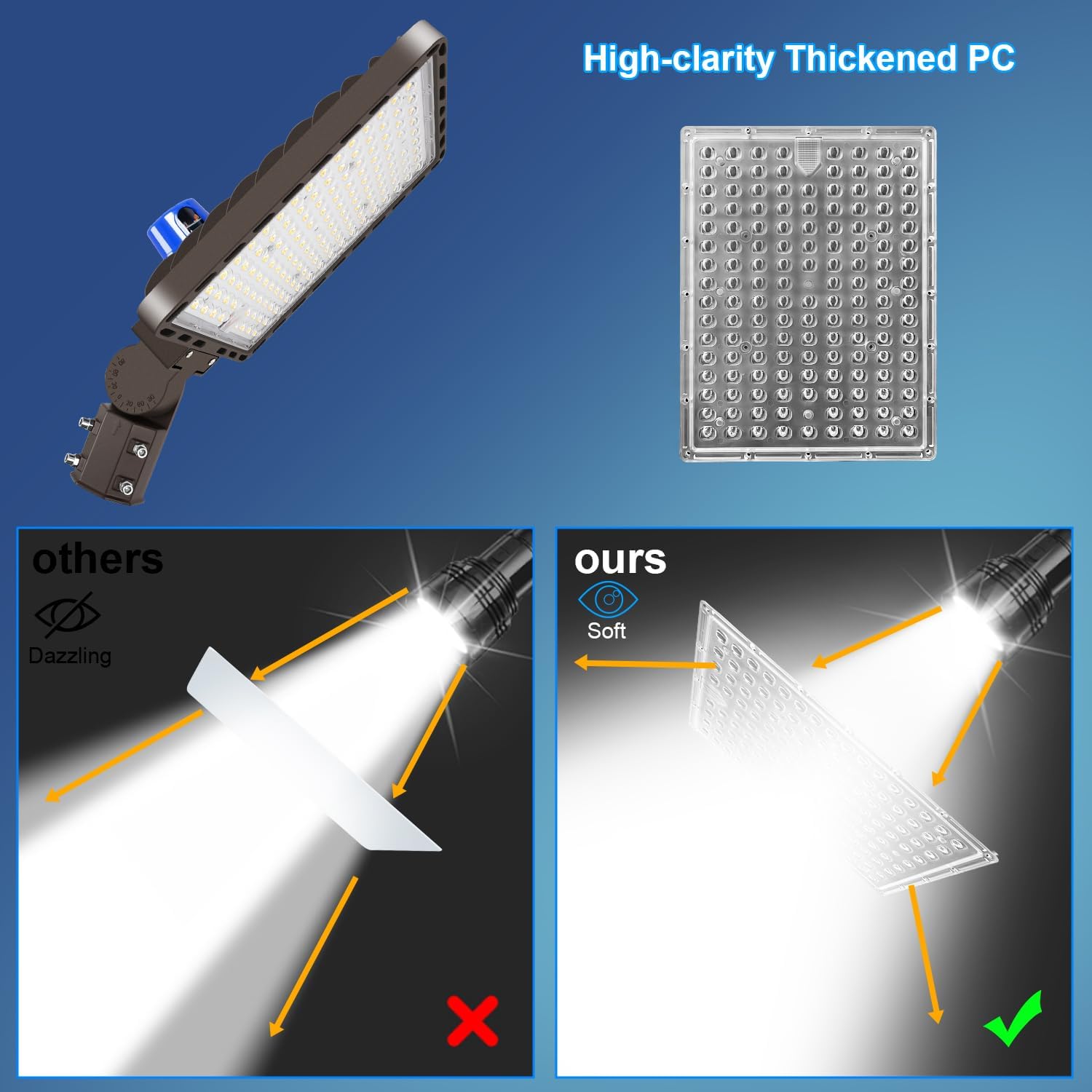 350W LED Parking Lot Light wit - Outdoor Lighting Rechargeable incelemesi ve fiyatı