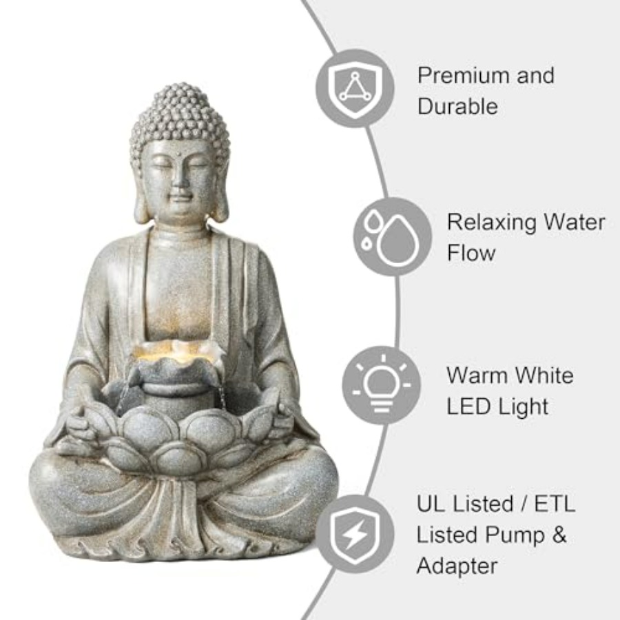 Zen Style Outdoor Water Founta - Outdoor Zen Lighting incelemesi ve fiyatı