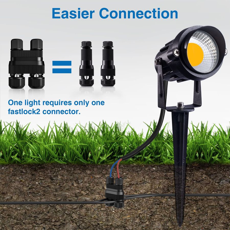 Fastlock2 Low Voltage Wire Con - Outdoor Lighting Low Voltage incelemesi ve fiyatı