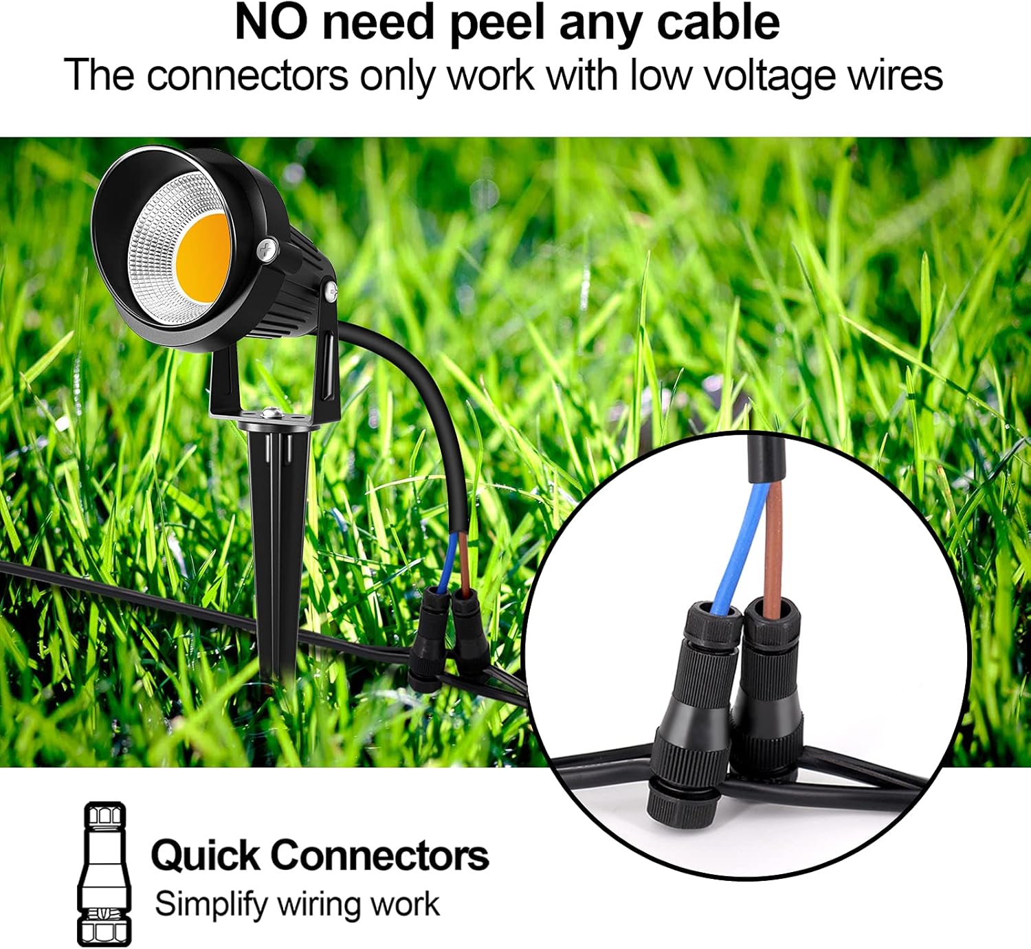 10W LED Landscape Lights with  - Outdoor Lighting Connectors incelemesi ve fiyatı
