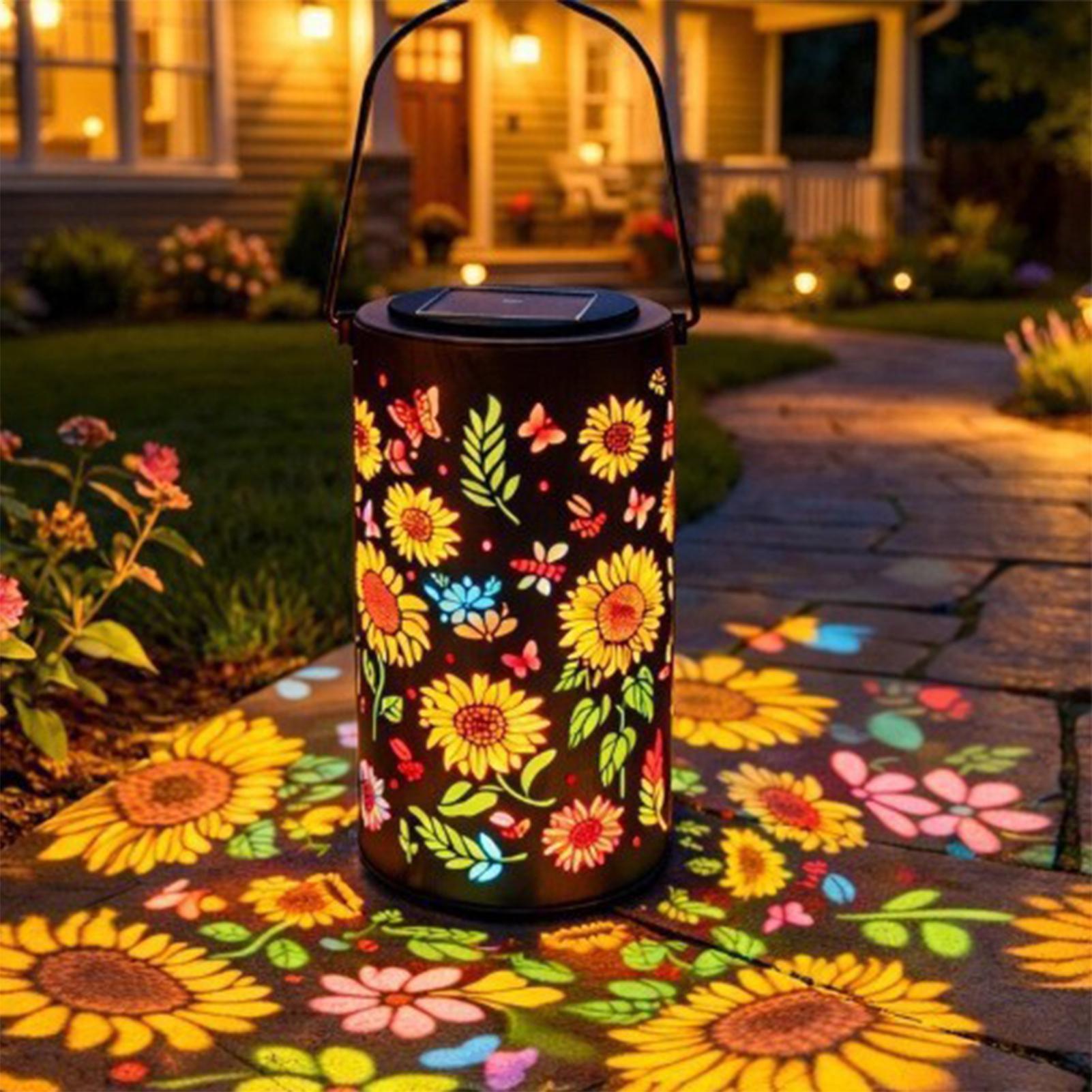 Sunflower Solar Lantern Weathe - Outdoor Lighting Tree incelemesi ve fiyatı