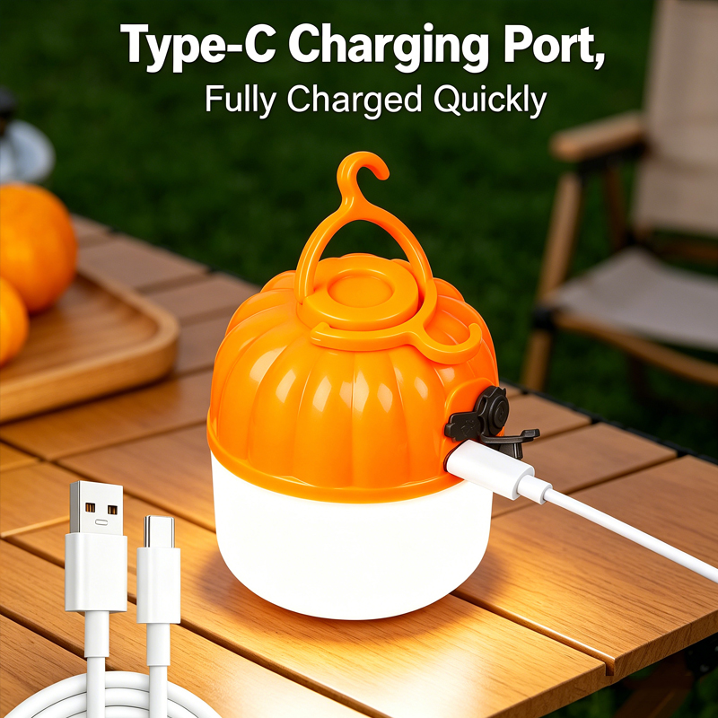 Mini Portable LED Pumpkin Bulb - Outdoor Lighting Types incelemesi ve fiyatı