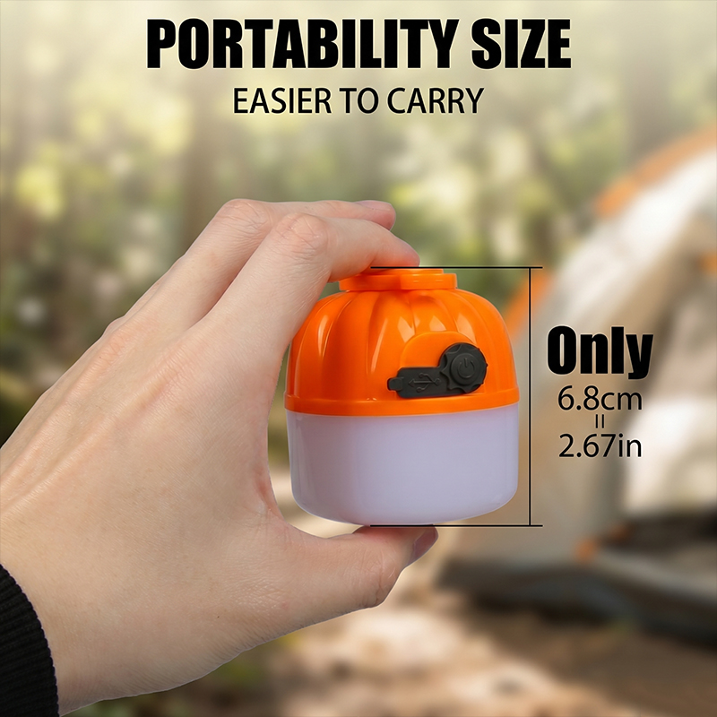 Mini Portable LED Pumpkin Bulb - Outdoor Lighting Types incelemesi ve fiyatı