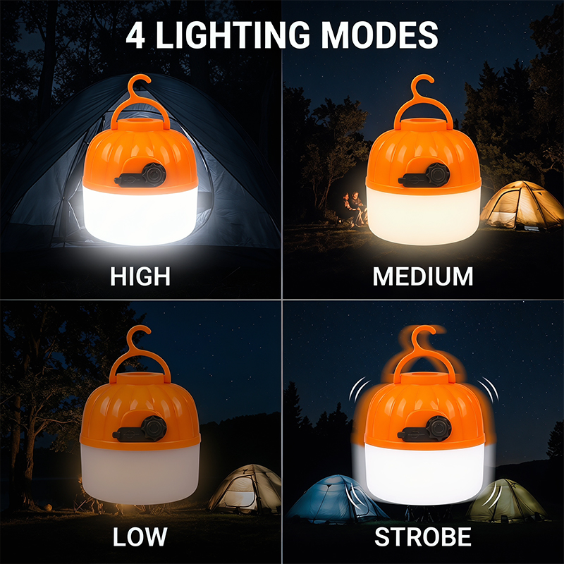Mini Portable LED Pumpkin Bulb - Outdoor Lighting Types incelemesi ve fiyatı