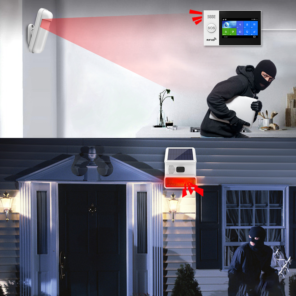 Outdoor Alarm Horn 433MHZ Wire - Outdoor Lighting Wireless incelemesi ve fiyatı