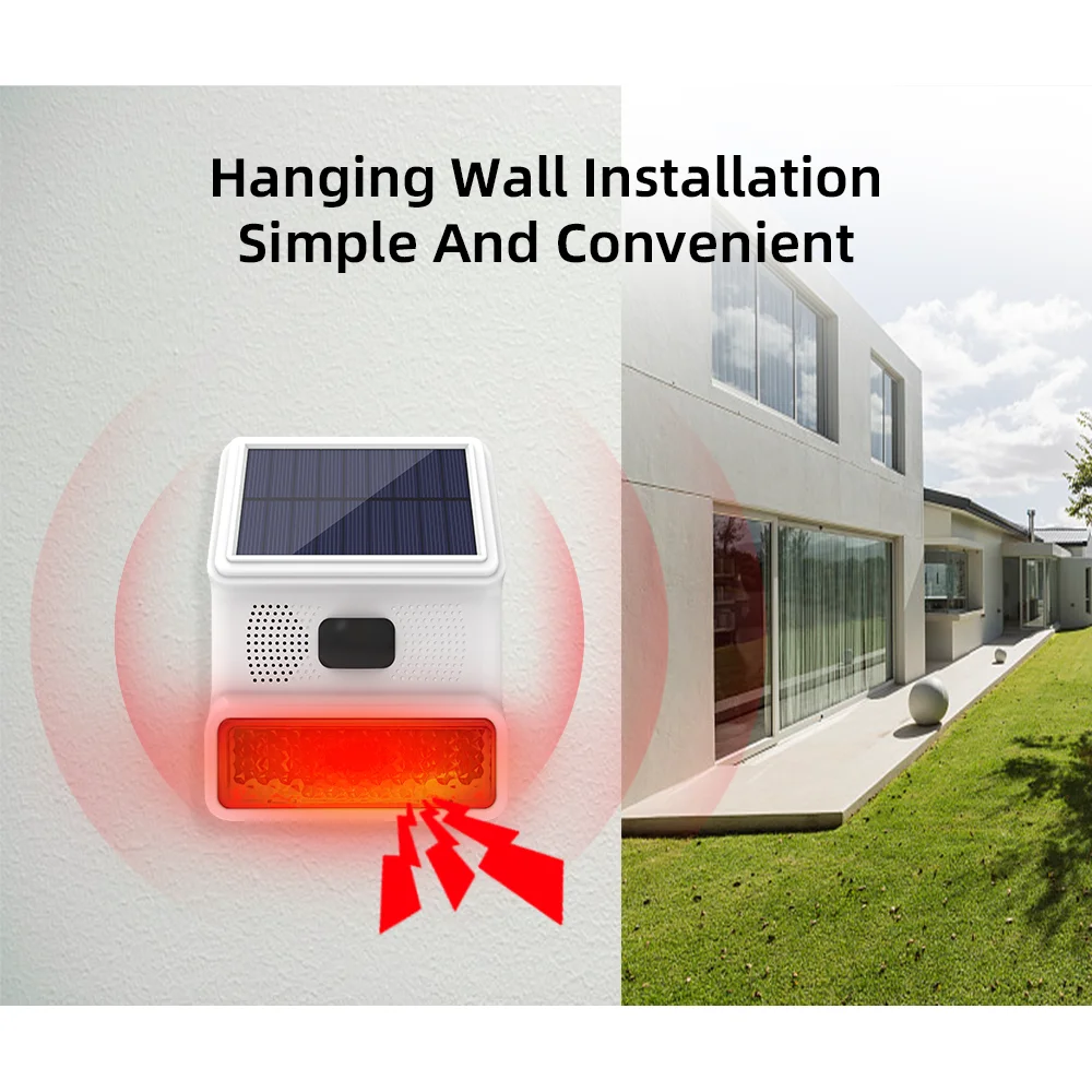 Outdoor Alarm Horn 433MHZ Wire - Outdoor Lighting Wireless incelemesi ve fiyatı