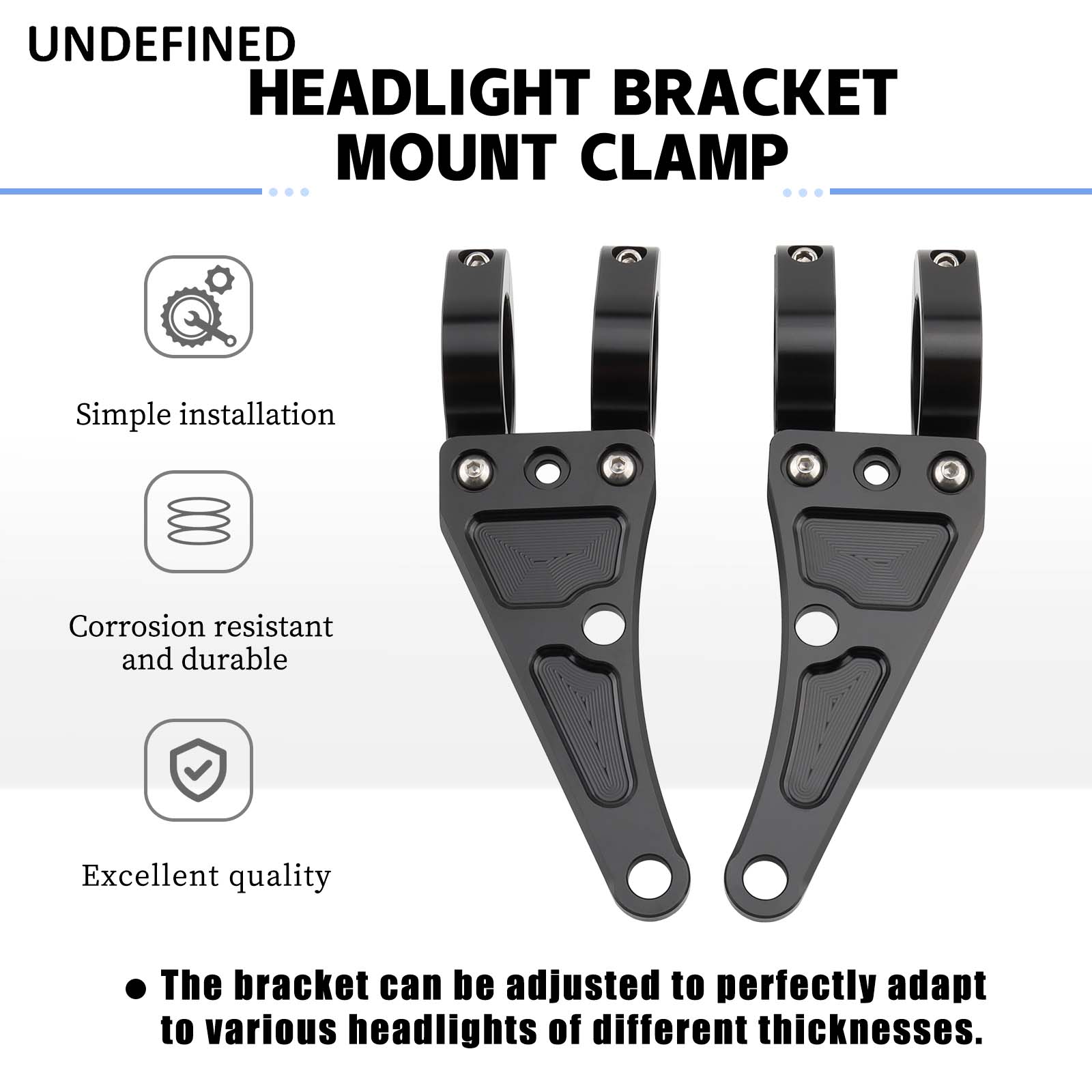 33mm-58mm Headlight Bracket Mo - Outdoor Lighting Unit incelemesi ve fiyatı