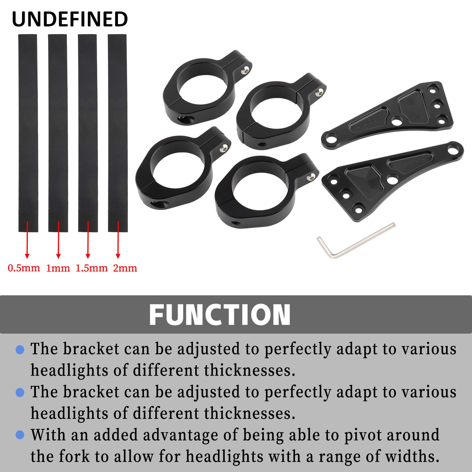 33mm-58mm Headlight Bracket Mo - Outdoor Lighting Unit incelemesi ve fiyatı