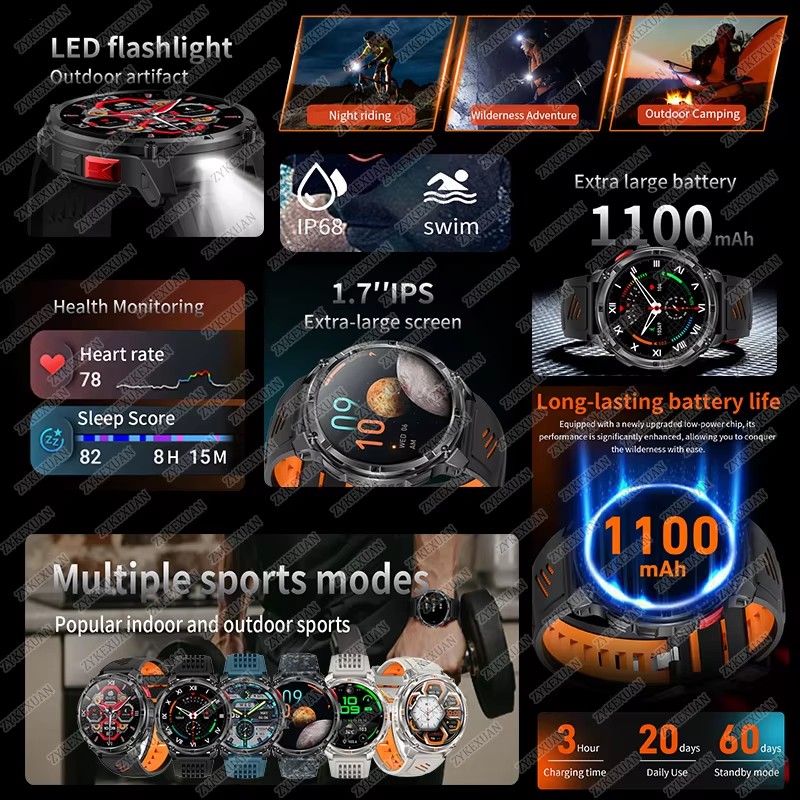 2026 New 1100mAh Large Battery - Outdoor Lighting Zones incelemesi ve fiyatı