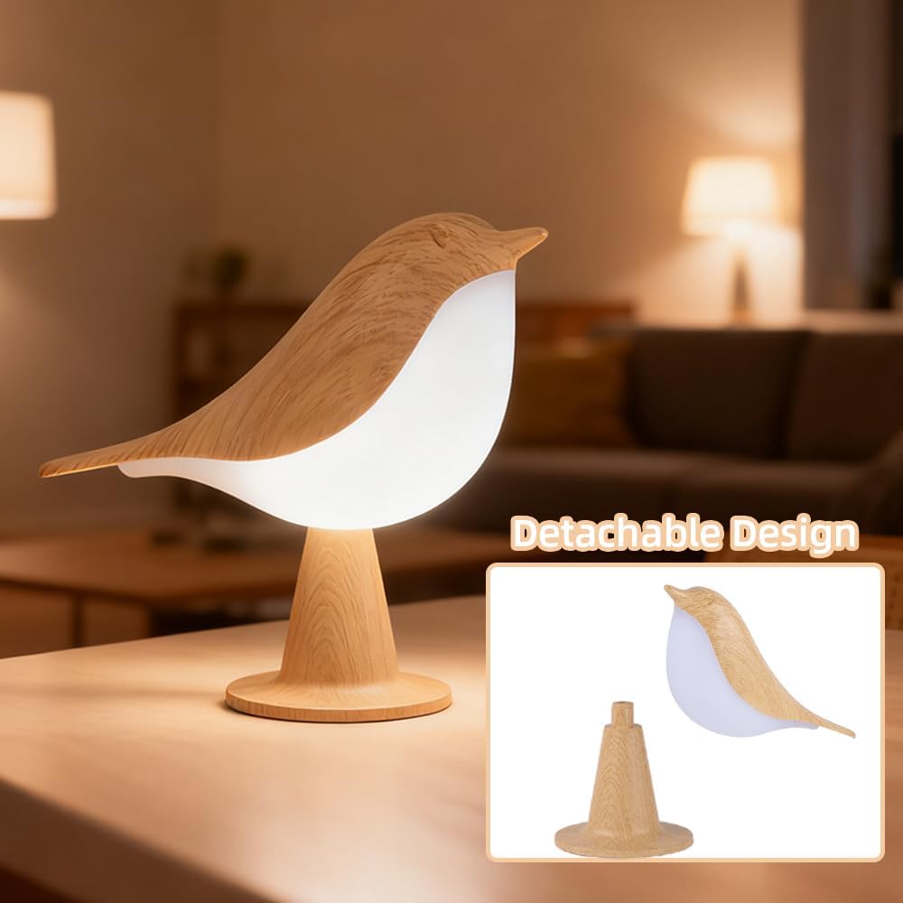 Cordless Bird Table Lamp, 3 Co - Outdoor Lighting Rechargeable incelemesi ve fiyatı