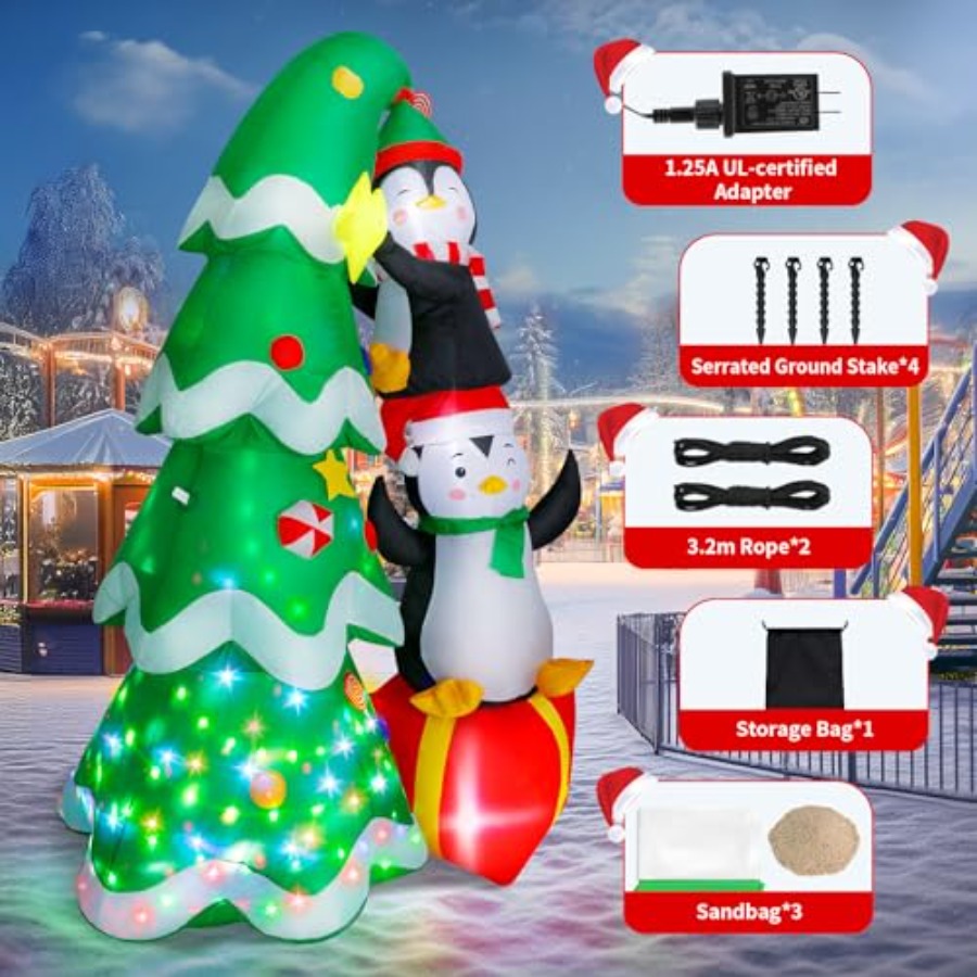 Outdoor inflatable Christmas t - Outdoor Lighting Tree incelemesi ve fiyatı