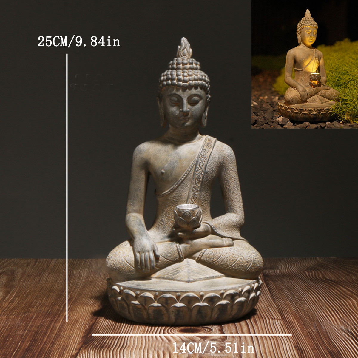Zen-Inspired Solar-Powered Bud - Outdoor Zen Lighting incelemesi ve fiyatı