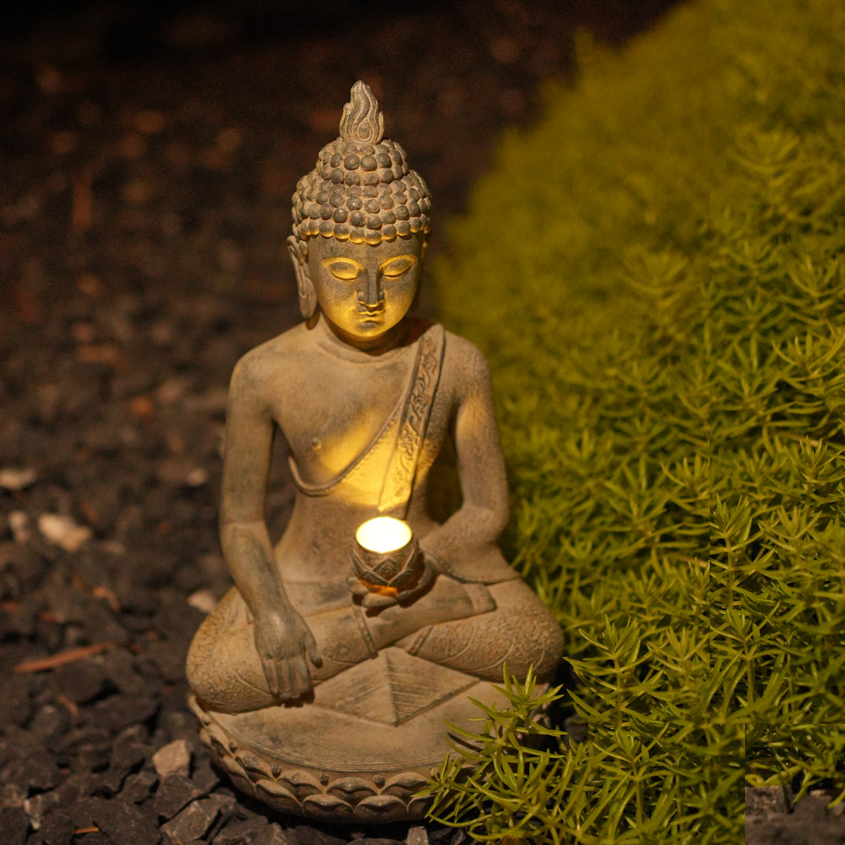 Zen-Inspired Solar-Powered Bud - Outdoor Zen Lighting incelemesi ve fiyatı