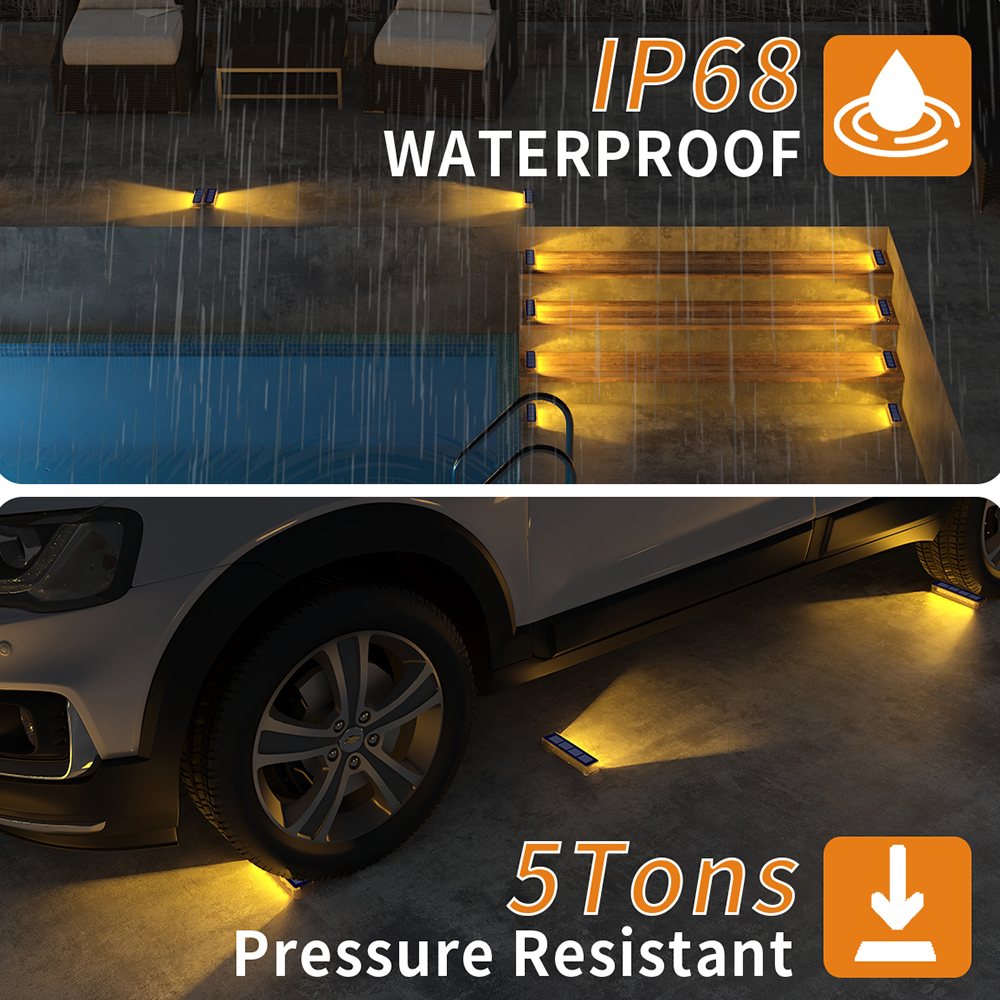 Outdoor Solar Deck Lights LED  - Outdoor Lighting On Stairs incelemesi ve fiyatı