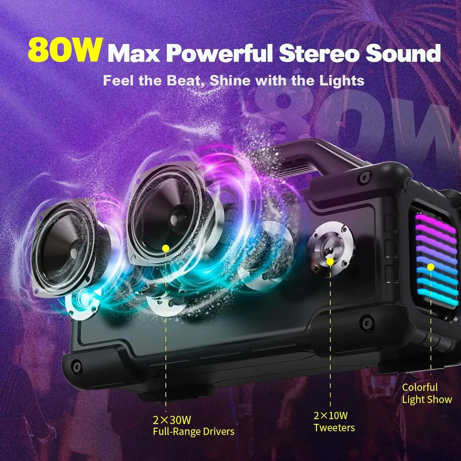 Portable Bluetooth Speaker Wir - Outdoor Lighting Wireless incelemesi ve fiyatı