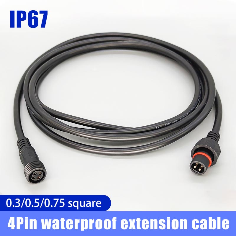 Male Famale Plug Cable 4Pin Wa - Outdoor Lighting Connectors incelemesi ve fiyatı