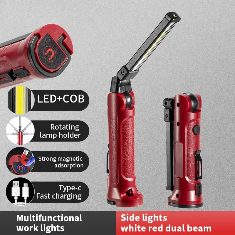 COB LED Work Light Rechargeabl - Outdoor Lighting Types incelemesi ve fiyatı