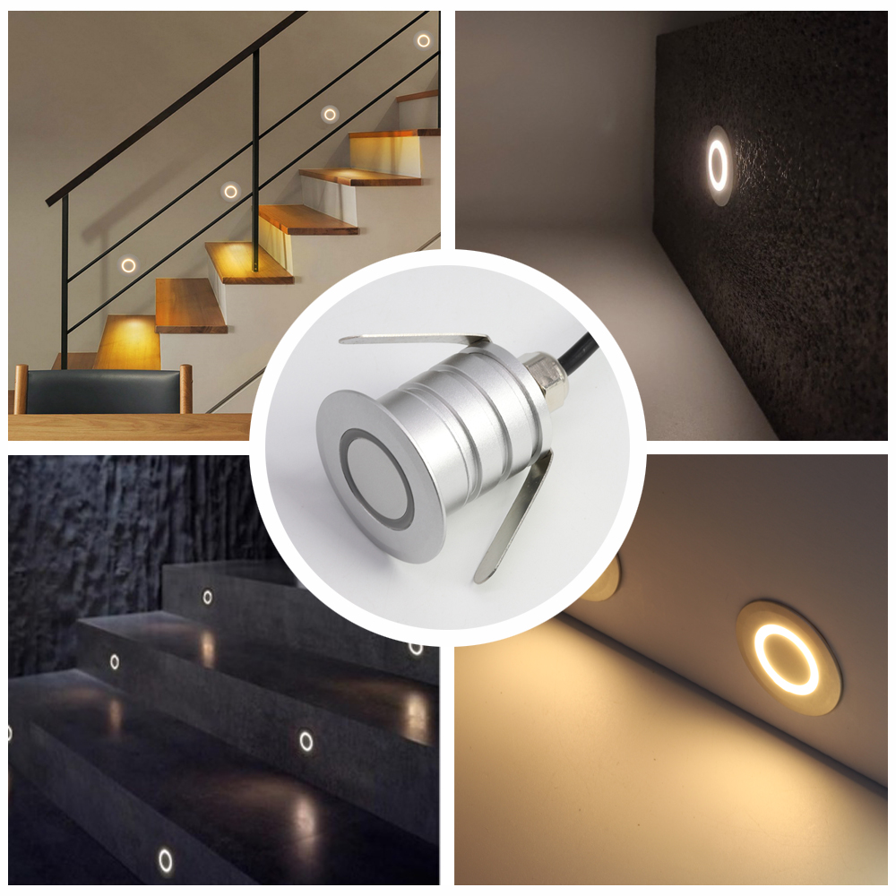 1W Round Wall Lamp Led Indoor  - Outdoor Lighting On Stairs incelemesi ve fiyatı