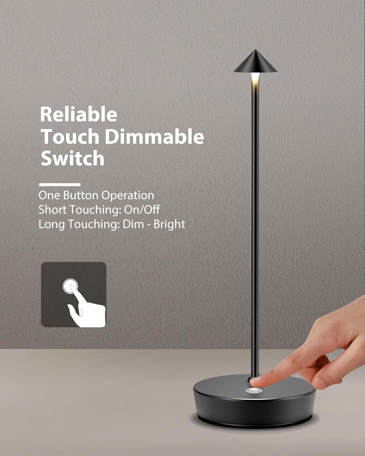 Rechargeable Cordless LED Desk - Outdoor Lighting Rechargeable incelemesi ve fiyatı