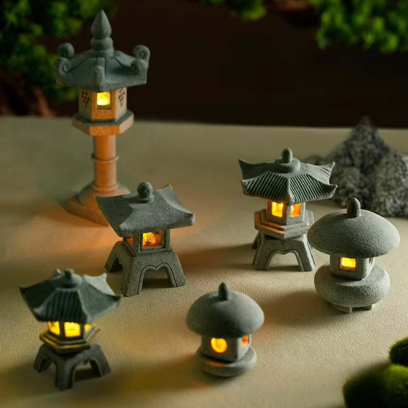 Mini Pagoda Lantern Light Gard - Outdoor Zen Lighting incelemesi ve fiyatı