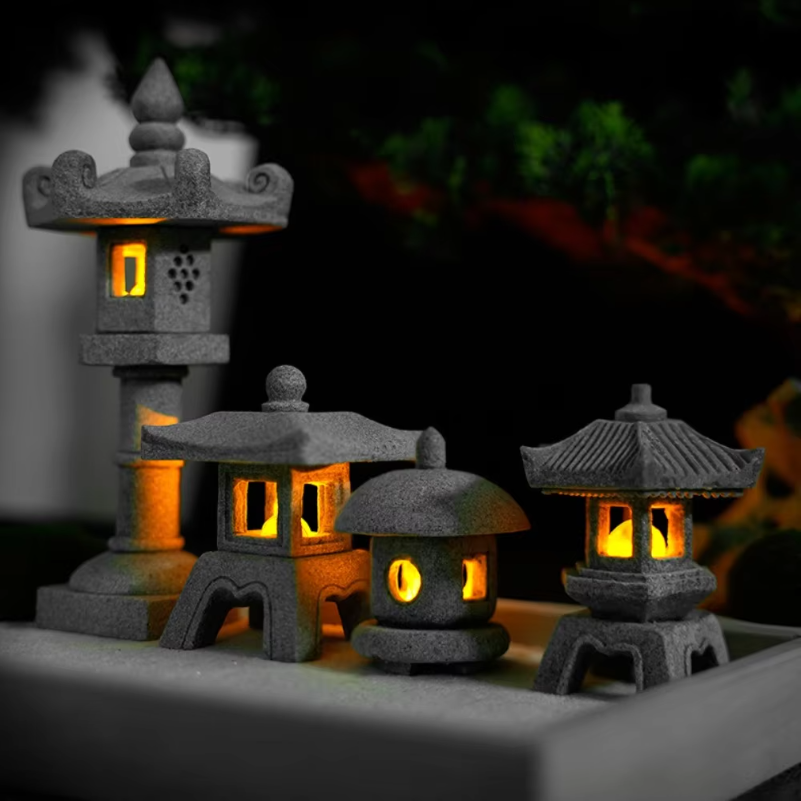Mini Pagoda Lantern Light Gard - Outdoor Zen Lighting incelemesi ve fiyatı