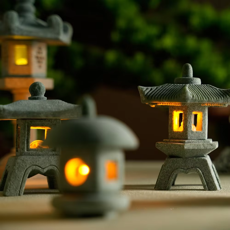 Mini Pagoda Lantern Light Gard - Outdoor Zen Lighting incelemesi ve fiyatı