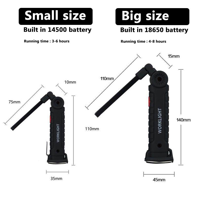 Portable Fold LED Flashlight S - Outdoor Lighting Types incelemesi ve fiyatı