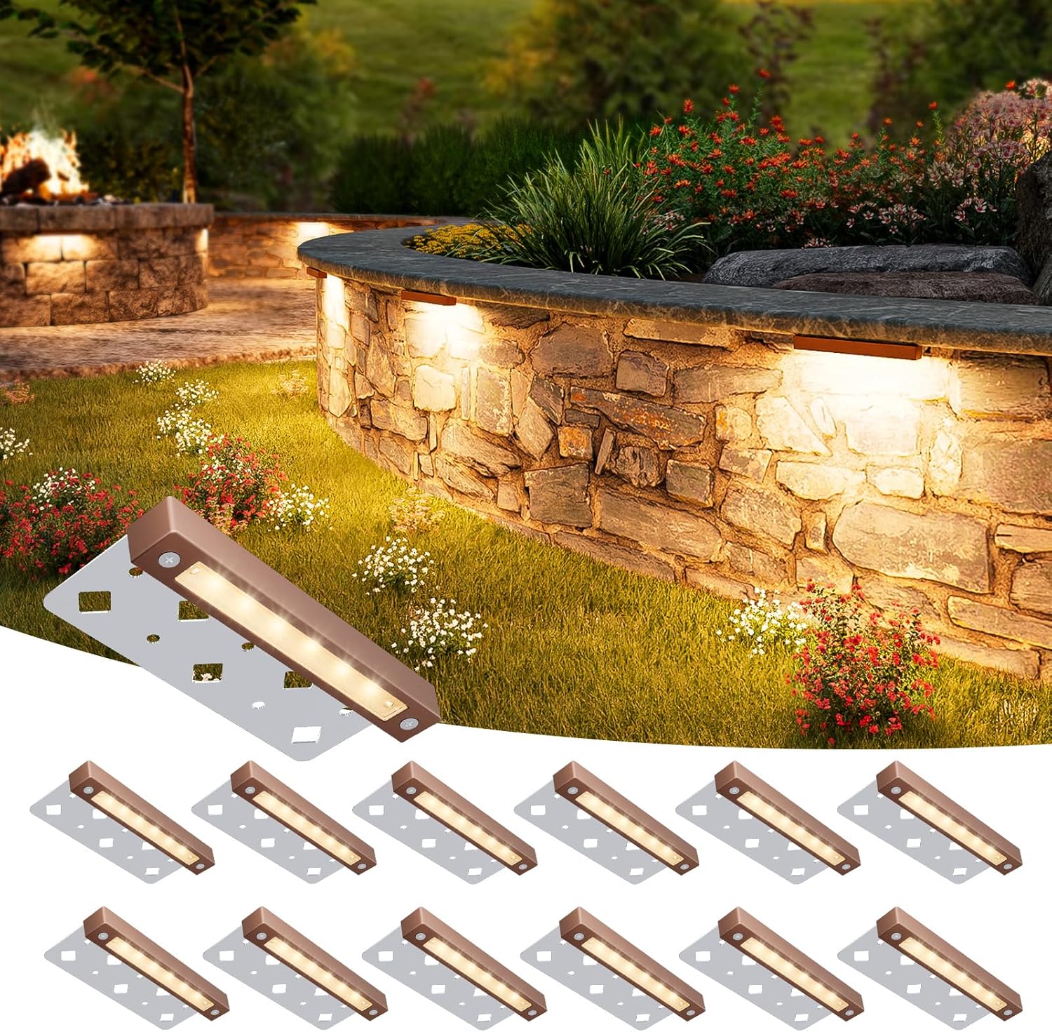 12 Pack 7 Inch Waterproof Cutt - Outdoor Lighting Low Voltage incelemesi ve fiyatı