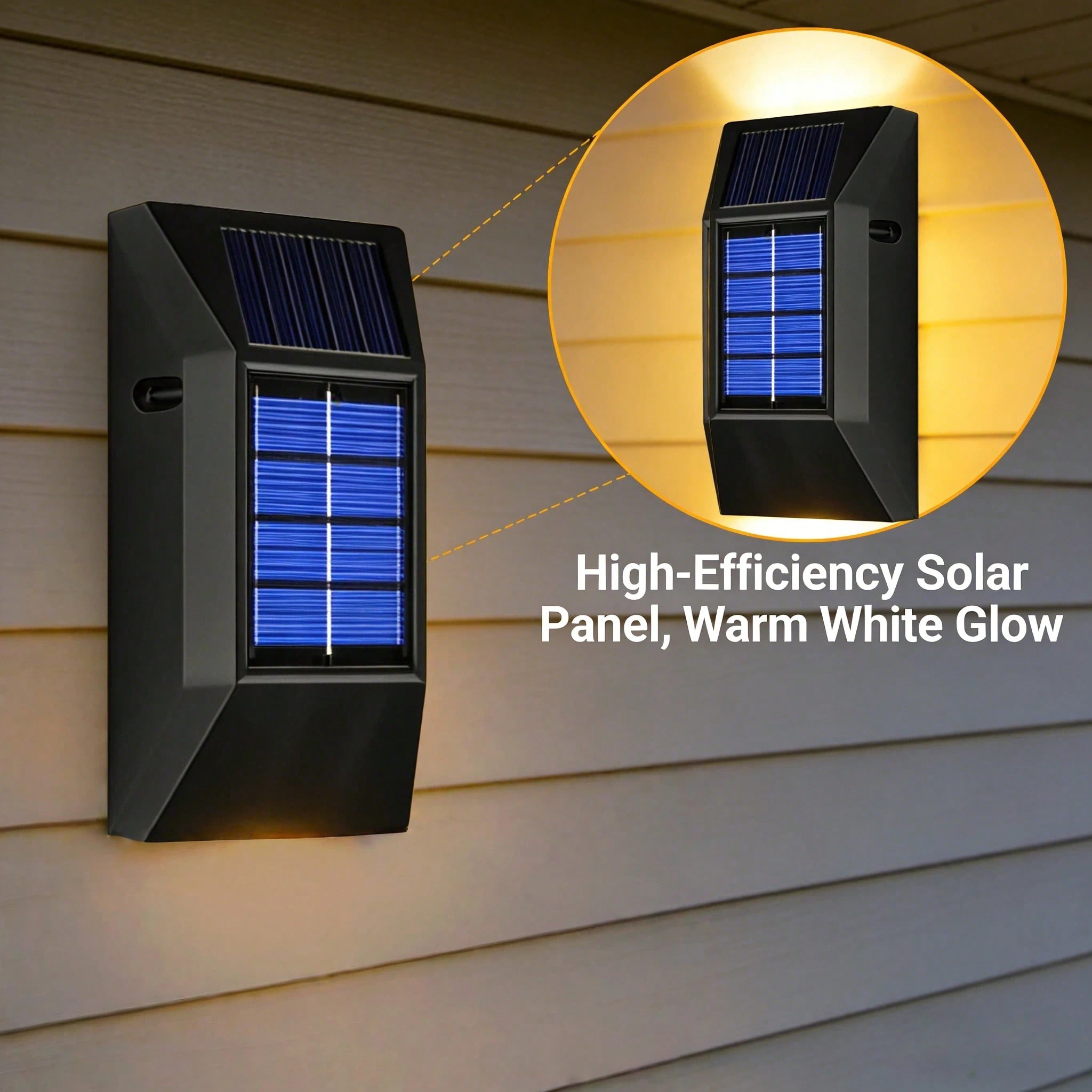 2 Pack Solar Powered LED Step  - Outdoor Lighting On Stairs incelemesi ve fiyatı
