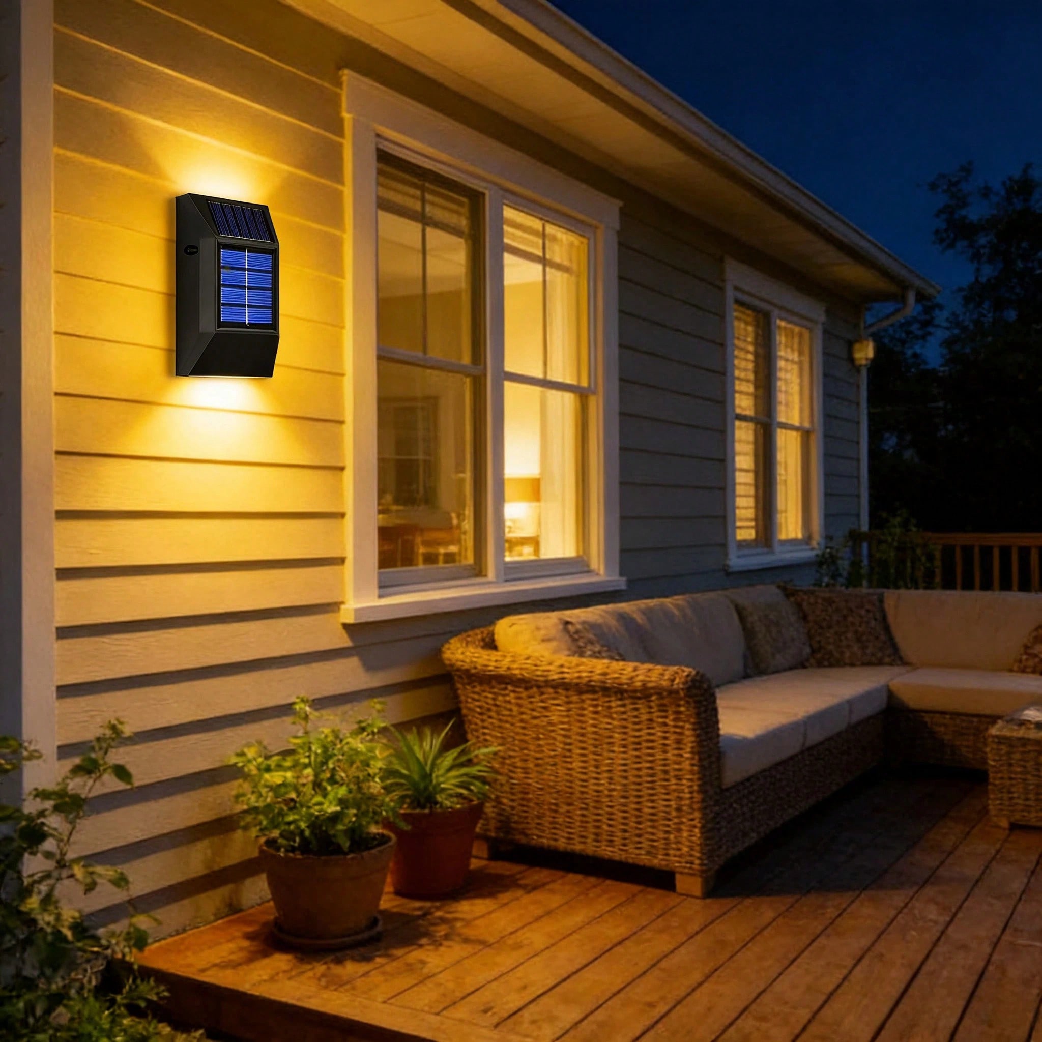 2 Pack Solar Powered LED Step  - Outdoor Lighting On Stairs incelemesi ve fiyatı