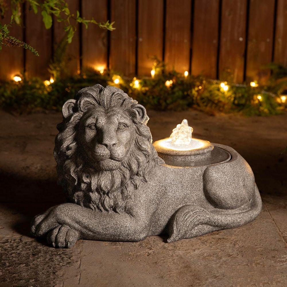 Outdoor ountain with Lights &  - Outdoor Zen Lighting incelemesi ve fiyatı