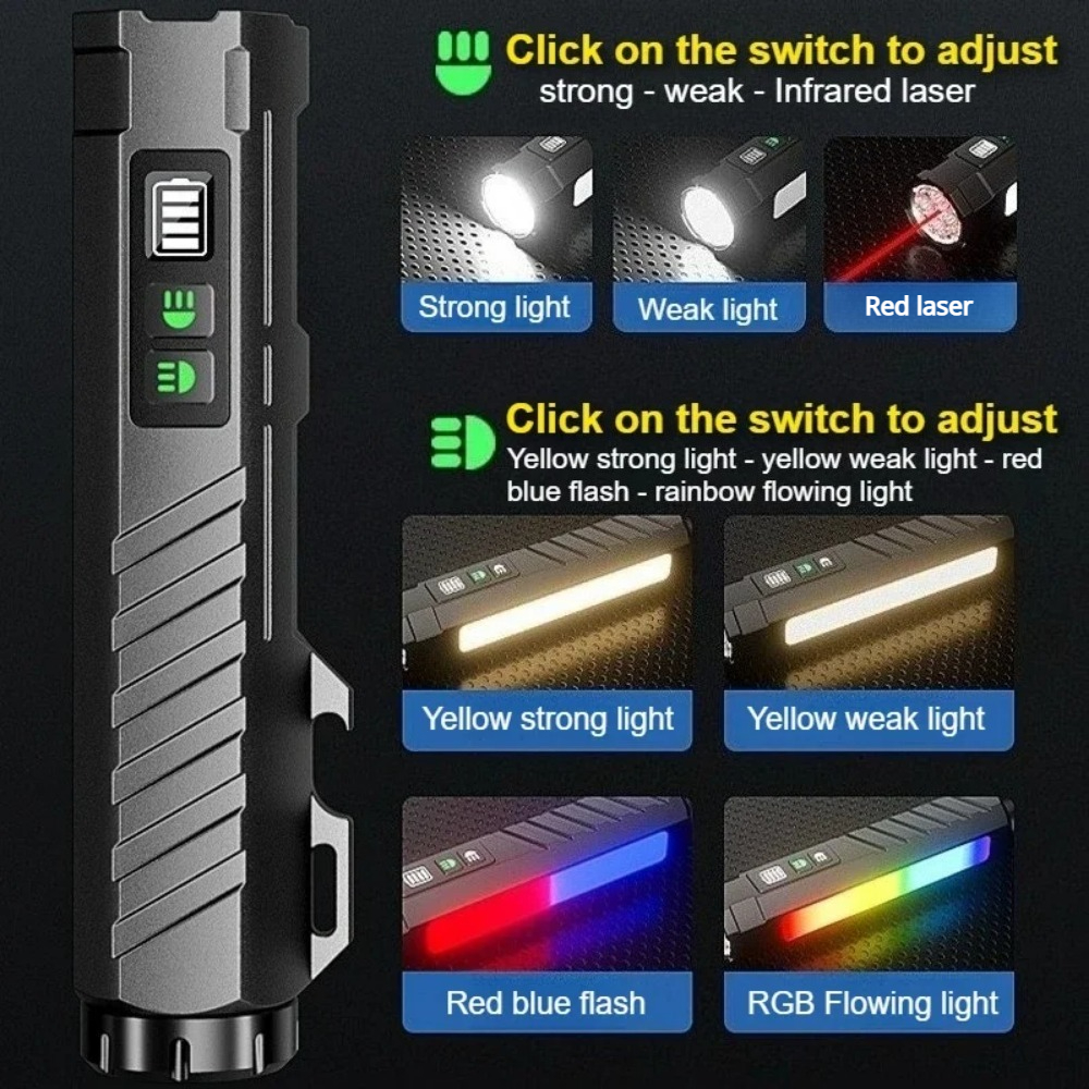Multifunctional Strong Light L - Outdoor Lighting Rechargeable incelemesi ve fiyatı