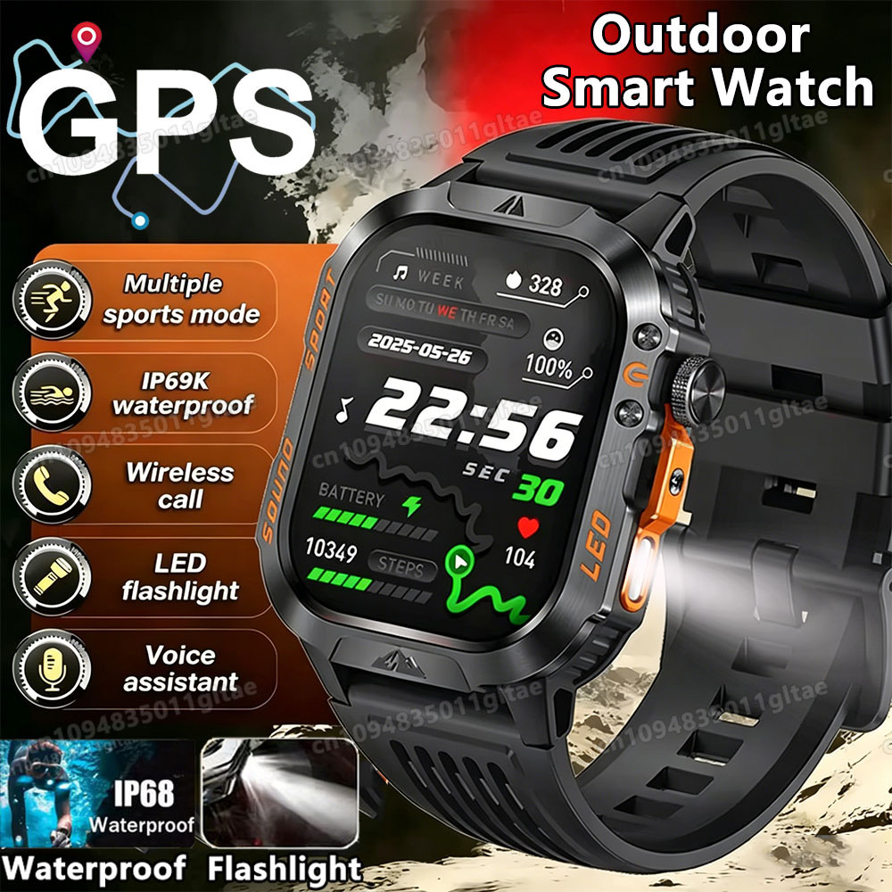 2026 New Military Smart Watch  - Outdoor Lighting Zones incelemesi ve fiyatı