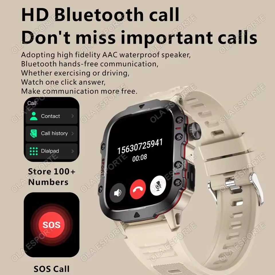 2026 New Military Smart Watch  - Outdoor Lighting Zones incelemesi ve fiyatı